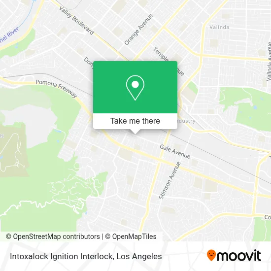 Intoxalock Ignition Interlock map