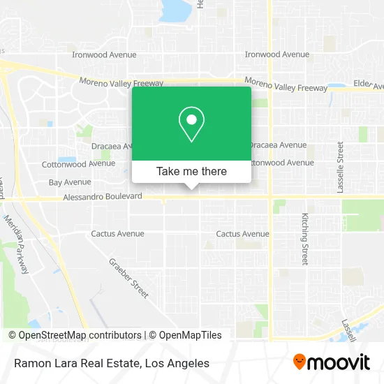 Ramon Lara Real Estate map