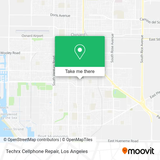 Techrx Cellphone Repair map
