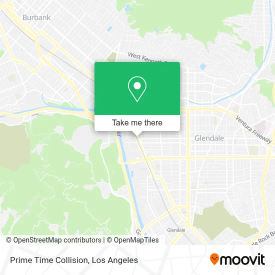 Prime Time Collision map