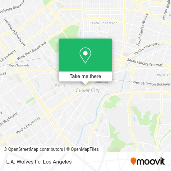 L.A. Wolves Fc map