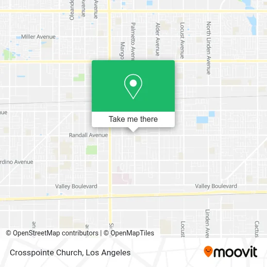 Crosspointe Church map