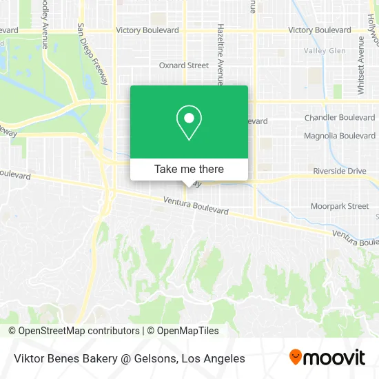 Viktor Benes Bakery @ Gelsons map