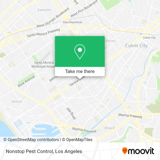 Nonstop Pest Control map