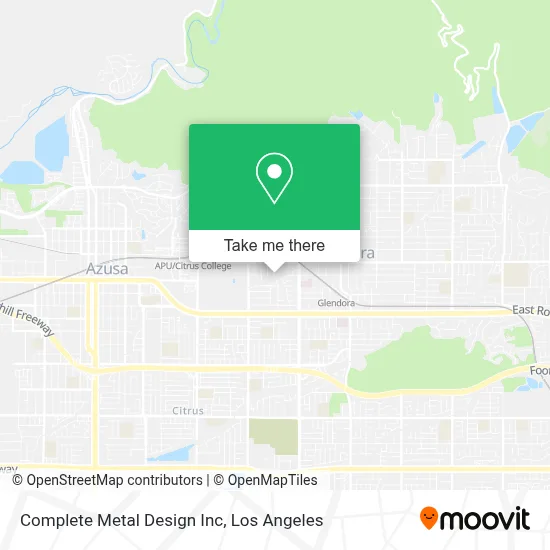 Complete Metal Design Inc map