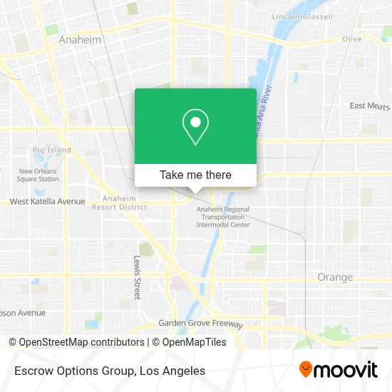 Escrow Options Group map