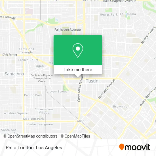 Rallo London map