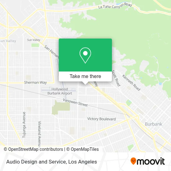 Audio Design and Service map