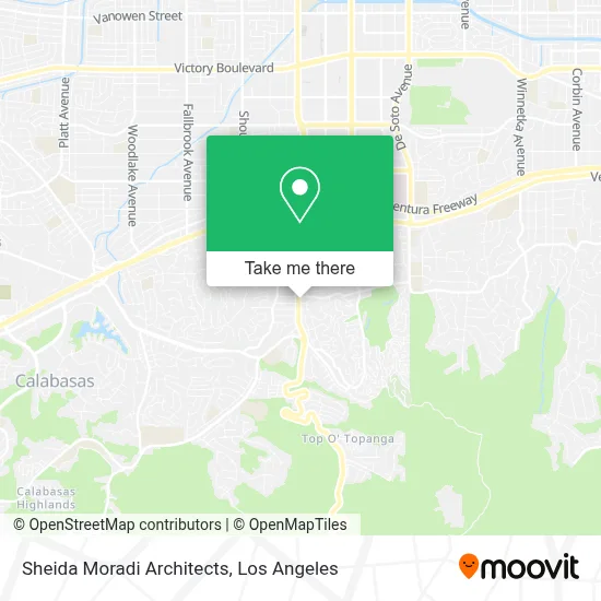 Sheida Moradi Architects map