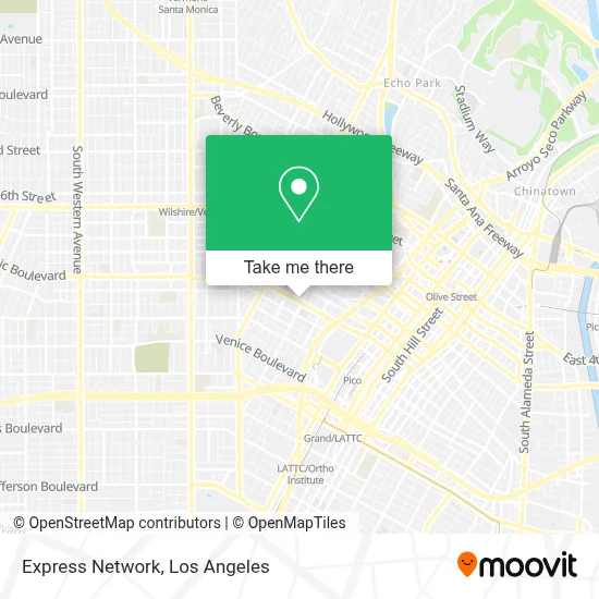 Express Network map