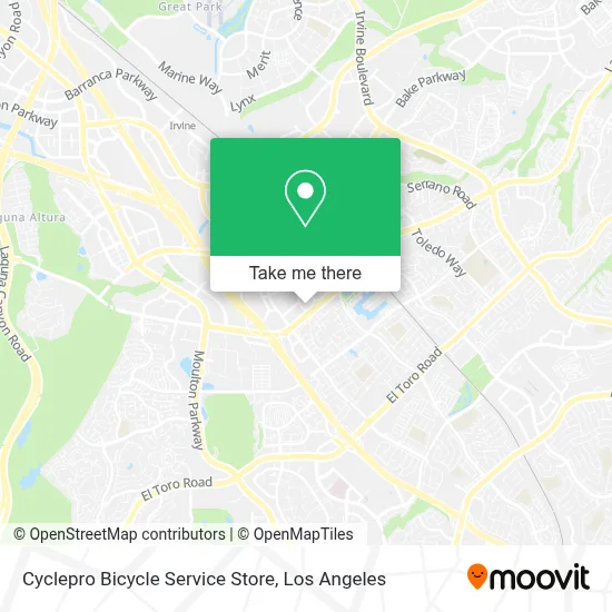 Cyclepro Bicycle Service Store map