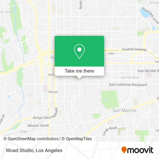 Woad Studio map