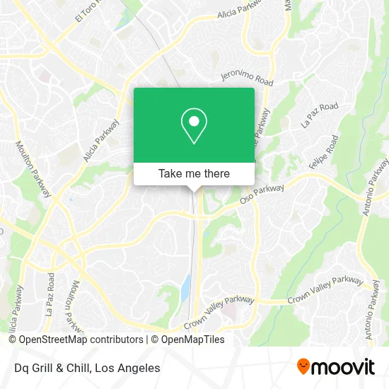 Dq Grill & Chill map