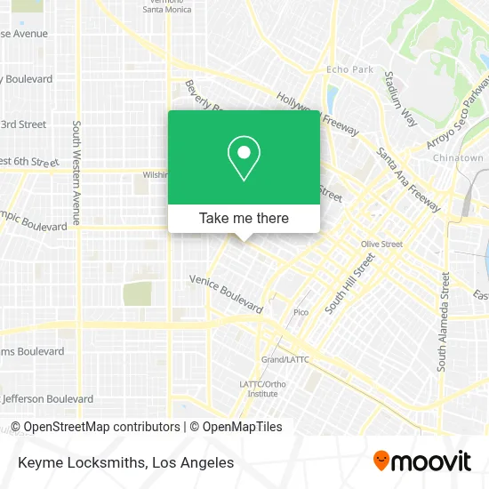Keyme Locksmiths map