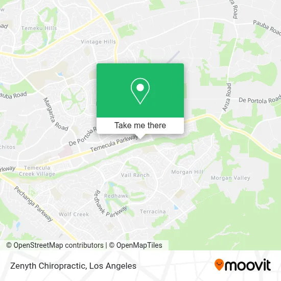Zenyth Chiropractic map