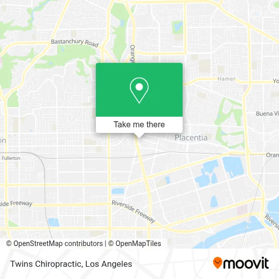 Twins Chiropractic map