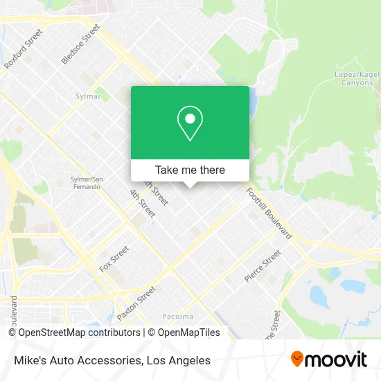 Mike's Auto Accessories map