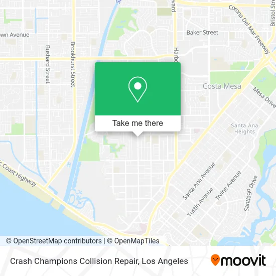 Crash Champions Collision Repair map