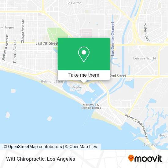 Witt Chiropractic map