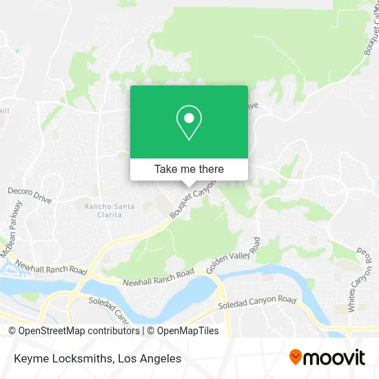 Keyme Locksmiths map