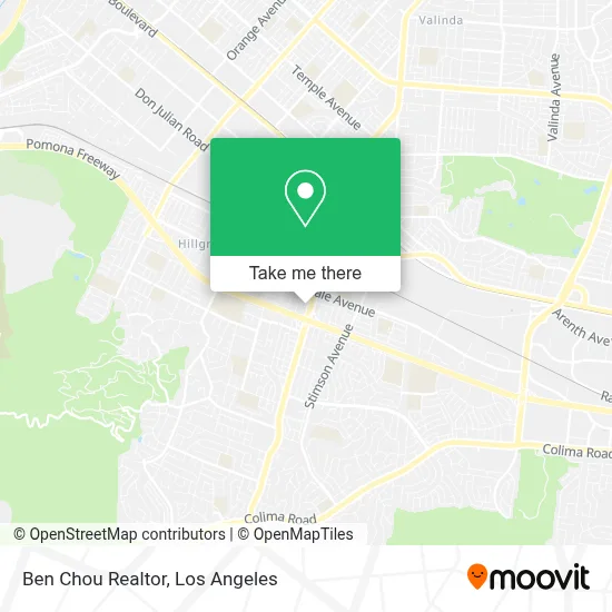 Ben Chou Realtor map