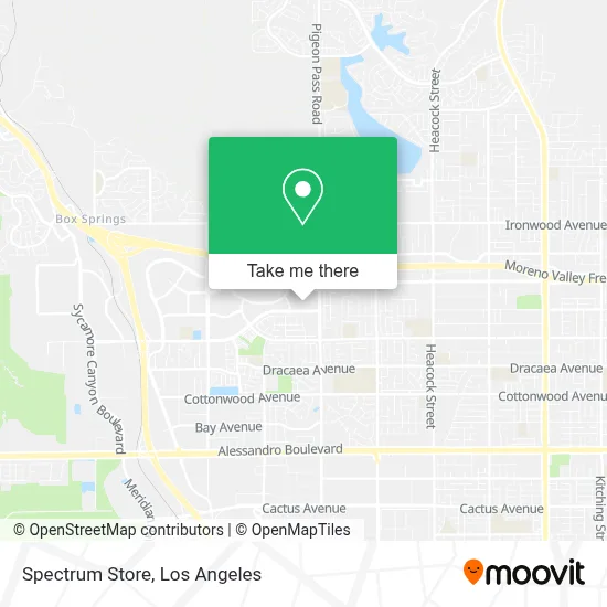 Spectrum Store map