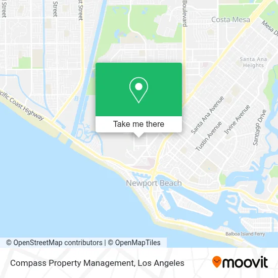 Compass Property Management map