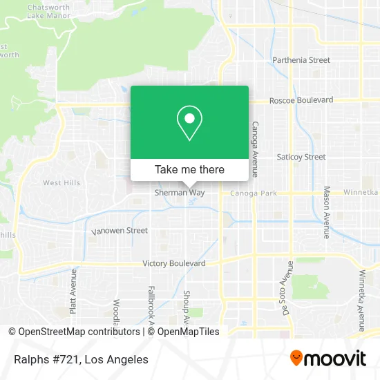 Ralphs #721 map