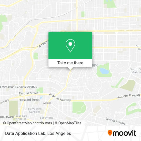 Data Application Lab map