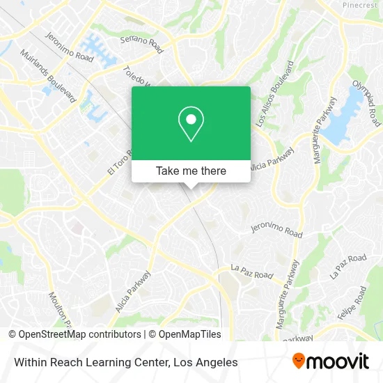 Within Reach Learning Center map