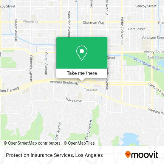 Protection Insurance Services map