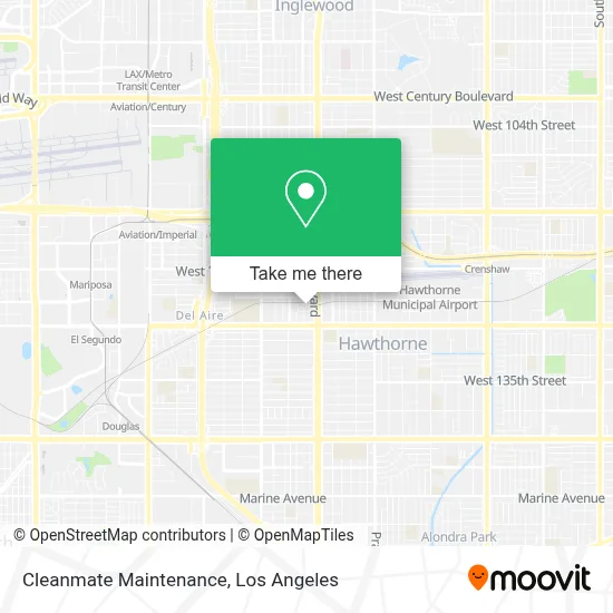 Cleanmate Maintenance map