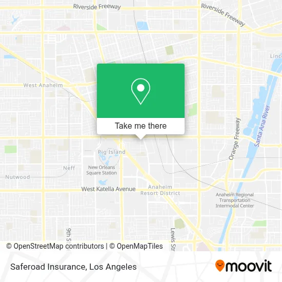Saferoad Insurance map