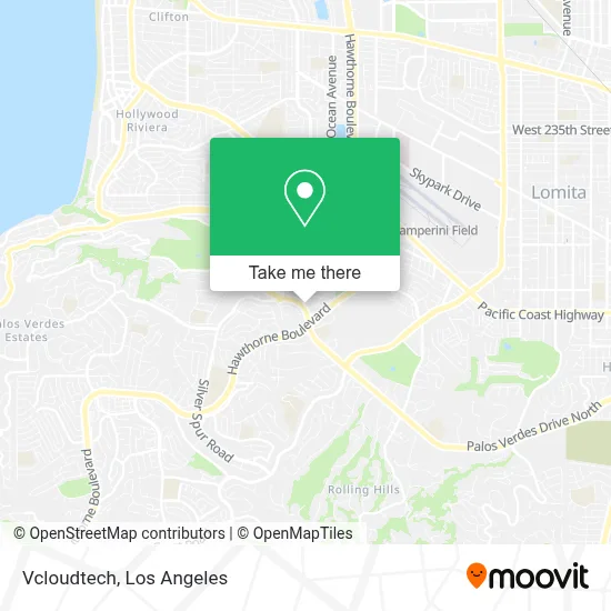 Vcloudtech map