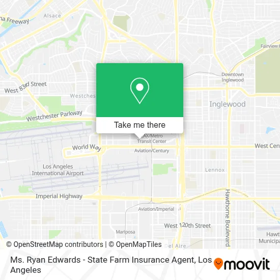 Ms. Ryan Edwards - State Farm Insurance Agent map