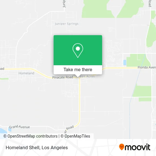 Homeland Shell map
