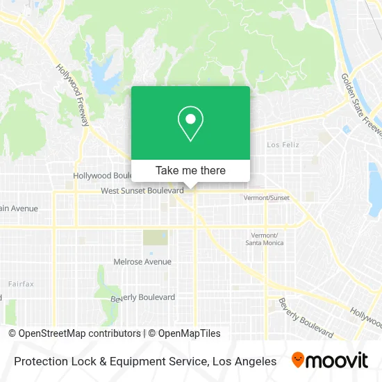 Protection Lock & Equipment Service map