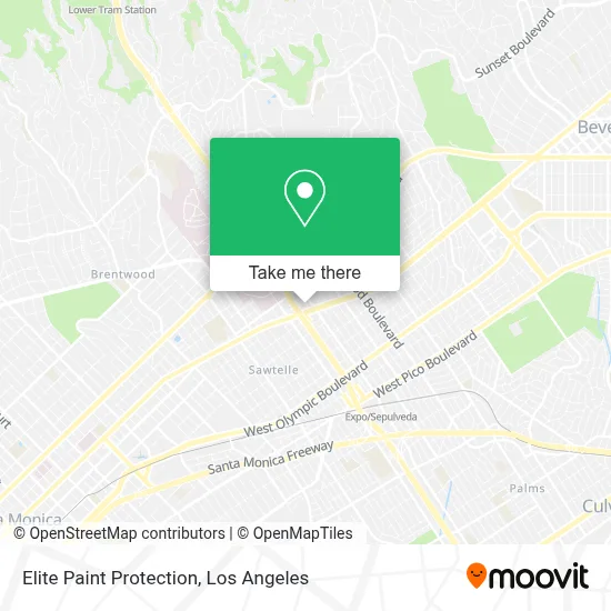 Elite Paint Protection map