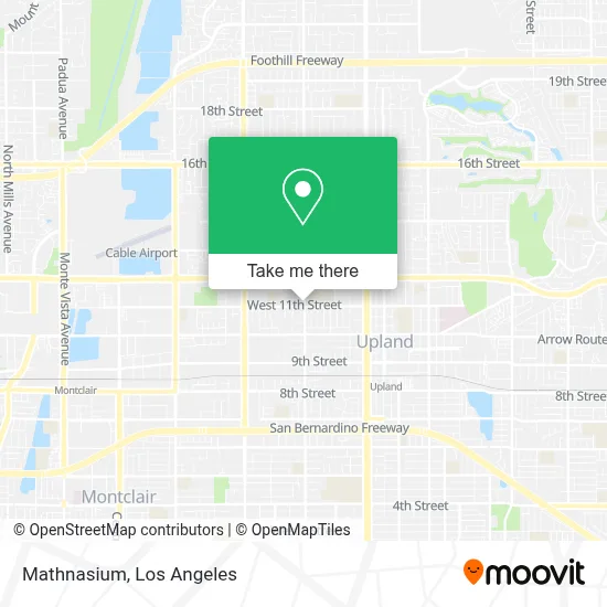 Mathnasium map
