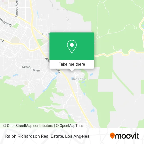 Ralph Richardson Real Estate map