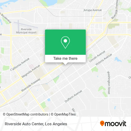 Riverside Auto Center map