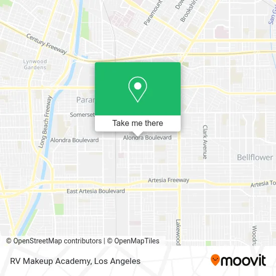 RV Makeup Academy map