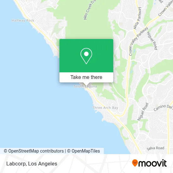 Labcorp map