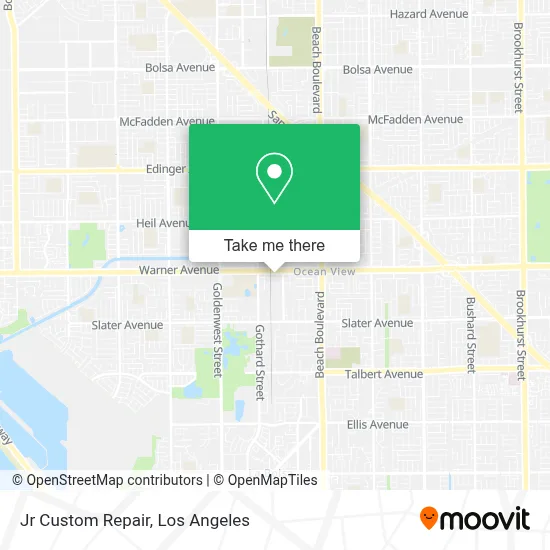 Jr Custom Repair map