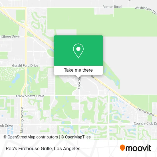 Roc's Firehouse Grille map