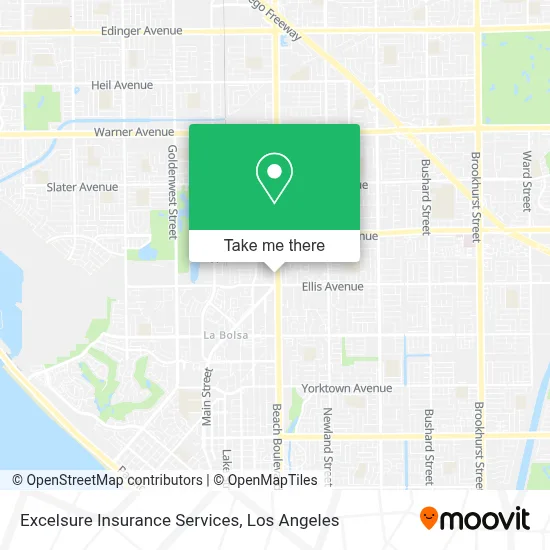 Excelsure Insurance Services map