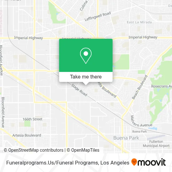 Funeralprograms.Us / Funeral Programs map