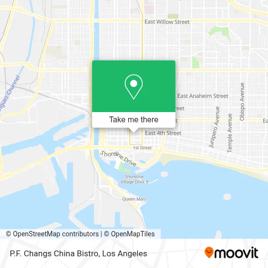 P.F. Changs China Bistro map