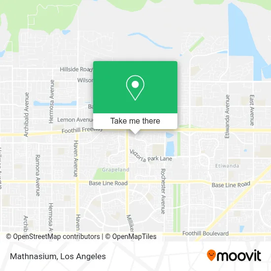 Mathnasium map