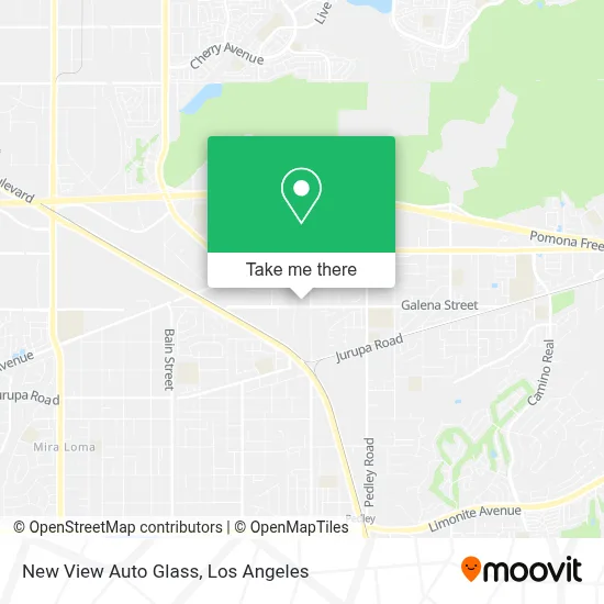 New View Auto Glass map